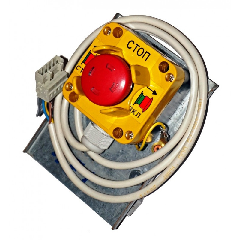Комплект установки кнопочного поста управления "STOP" с фиксацией и проводом подключения ZAA25400FR1 Otis