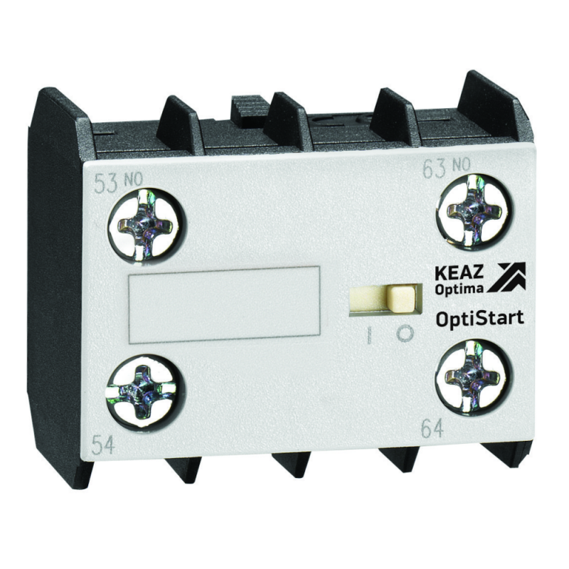 Блок контактный OptiStart K-MX-1111 фронтальный 1НО+1НЗ для реверс. мини-контакторов MC