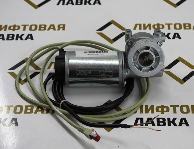 Мотор-редуктор привода дверей 24VDC GR63x25 SG80K BL-B105AANX02 Sematic