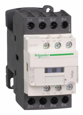 Контактор 220VDC 25A 4P 1NO+1NC LC1DT25MDC Schneider Electric