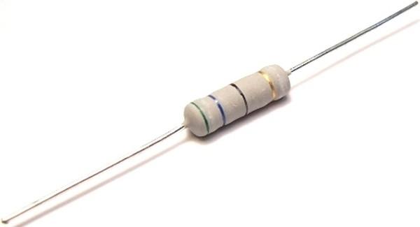 Резистор металлооксидный 5.1 кОм 1Вт ± 5% MO-100 MOF1WJ512B Olitech Electronics