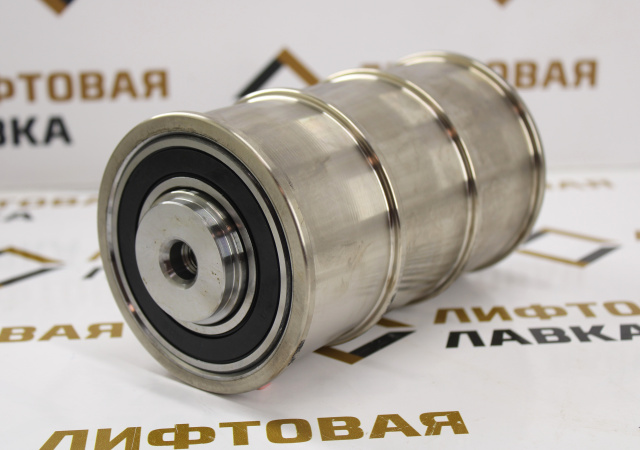 Блок полиспастный кабины/противовеса на 3 ремня DIM-182мм GAA266F1 OTIS
