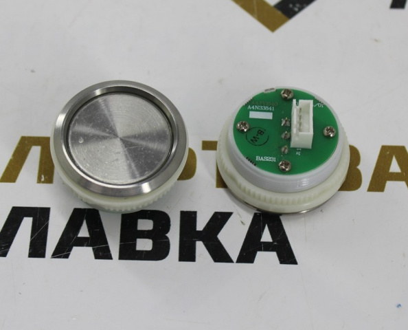 Модуль кнопочный белая подсветка "БЕЗ СИМВОЛОВ" A4N33841 BAS231 OTIS