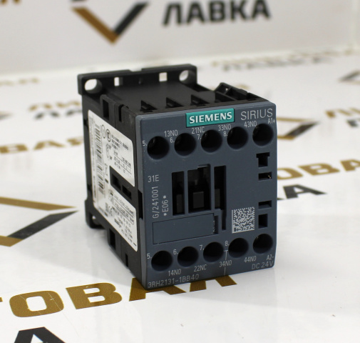 Контактор 24VDC 10А 3НО+1НЗ 3RH2131-1BB40 Siemens
