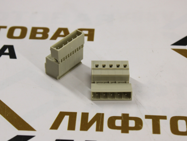 Клеммник 5 конт. шаг 5мм 8EDGKR-5.0-05P-11-01AH DEGSON
