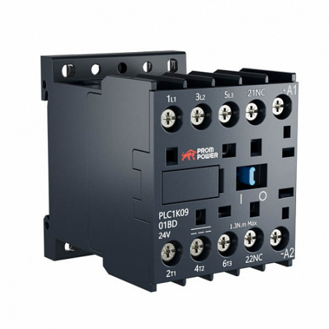 Контактор 24VDC 9A 1НЗ Pulse PLP1K0901BD PROMPOWER
