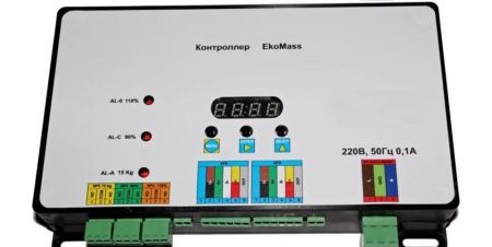 Контроллер грузовзвешивающего устройства (без датчиков) EkoMass ЕМРЦ.930580.001