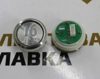 Модуль кнопочный белая подсветка "16" A4N33841 BAS231 OTIS