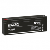 Аккумуляторная батарея DT12022 12В 2,2Ач 178х35х60мм Delta