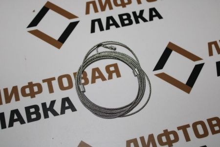 Тросик груза закрытия дверей шахты D=1.2мм L=1600мм KM61533G02 KONE