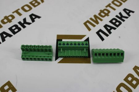 Клеммник 8 конт. шаг 5мм для подключения провода к плате XY2500FA-8P (БС8)