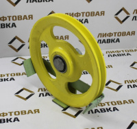 Блок натяжного устройства 262мм 7,8мм в сборе с осью 0411.21.00.030 МЛЗ