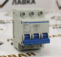 Автоматический выключатель 3P 1A C DZ47-60 187986 CHINT