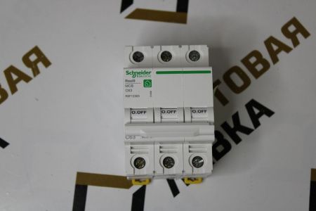 Автоматический выключатель R9F12363 Resi9 3P 63А C 6кА Schneider Electric