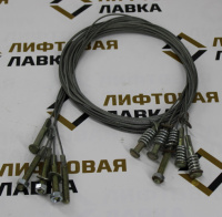 Тросик двери кабины под БУАД L=2778мм проем 700мм 0401.03.10.110-01 ЩЛЗ