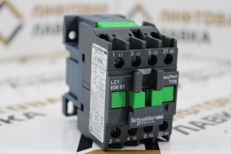 Контактор LC1E0601F5 6A 1NC 110VAC Schneider Electric