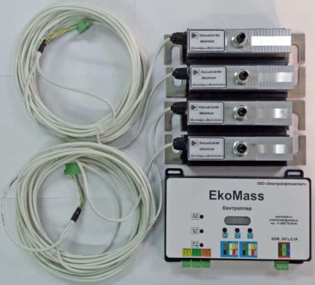 Грузовзвешивающее устройство "EkoMass" (с 4 тензодатчиками)