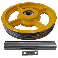 Блок отводной 435x3x10 с осью ZAA263P15 OTIS