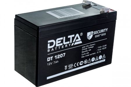 Аккумуляторная батарея DT1207 12В 7Ач 150х95х65мм Delta