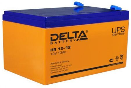 Аккумуляторная батарея HR12-12 12В 12Ач 150х100х95мм Delta