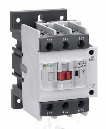 Контактор 110VAC 40А 1НО+1НЗ КМ-103 22127DEK DEKraft