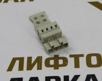 Разъем (вилка) MCS с пластиной разгрузки натяж. 4 конт. шаг 5мм 450904/100 SUPU