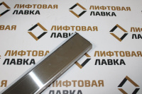 Плинтус 60х15 нерж. сталь 1м/п